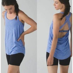 Lululemon Wild Tank  Heathered Lullaby Ace Spot